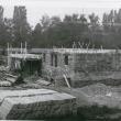Vstavba druh koln budovy v r.1959