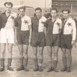 �lenov� h�zenk��sk�ho odd�lu ve 40.letech na h�i�ti u plyn�rny.