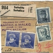 Zajímavá smíšená frankatura z r.1946 i z razítkem firmy Vaníček a Malec