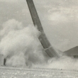 Bour�n� kom�na u cihelny v r.1960